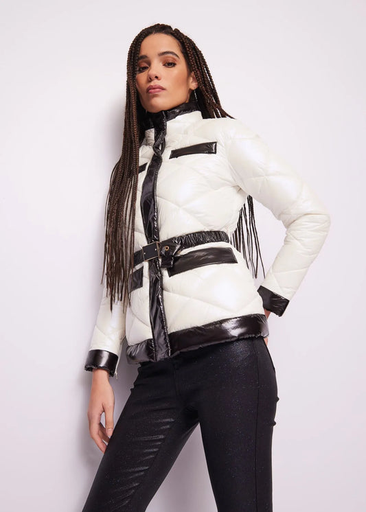 EcoPiumino con cintura Denny Rose - topshopbagnolo