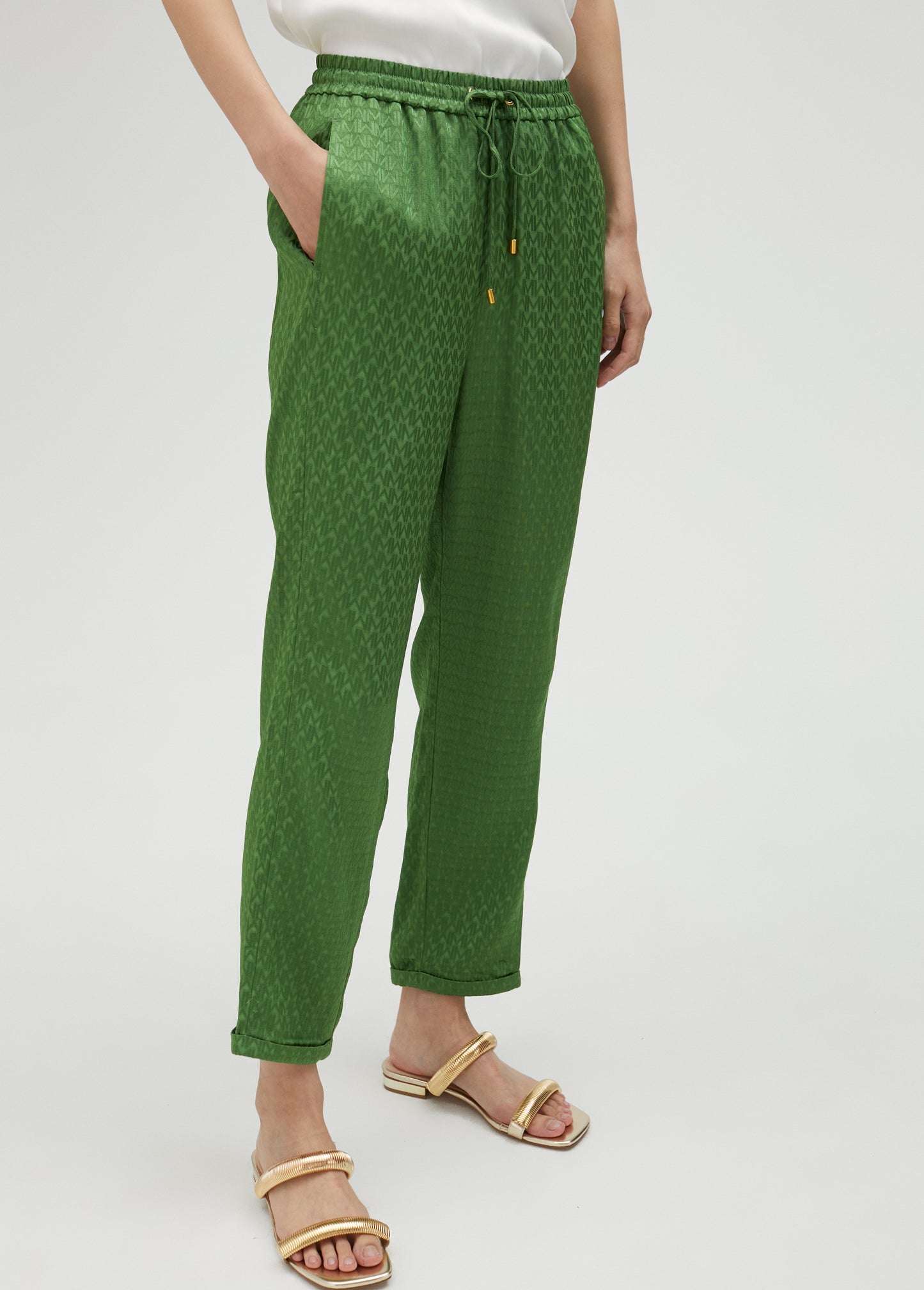Pantaloni jogger logo L.C.