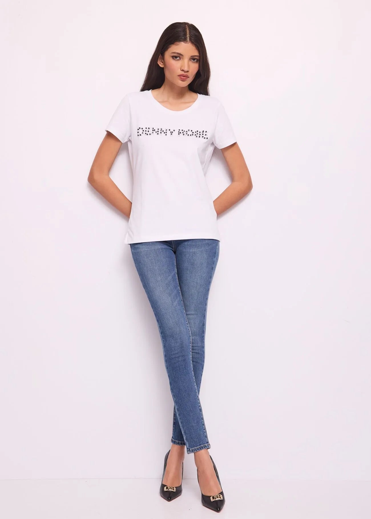 T-Shirt con logo Denny Rose