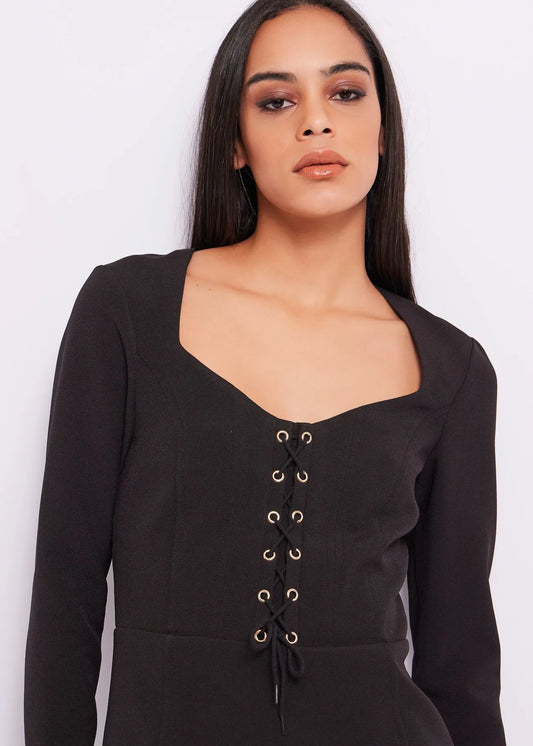 Abito laccetti Denny Rose