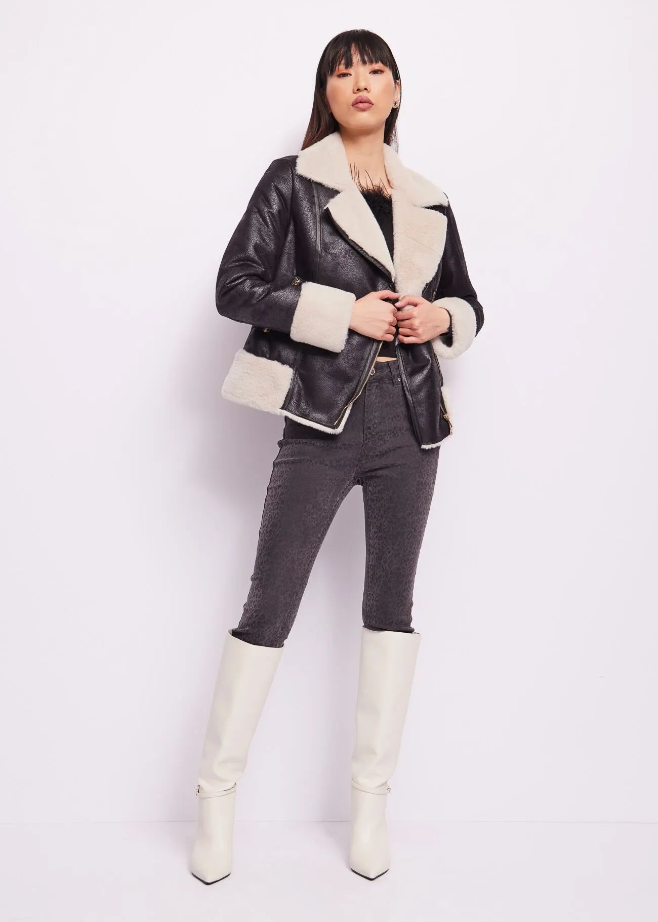 Jeans stampato Denny Rose - topshopbagnolo