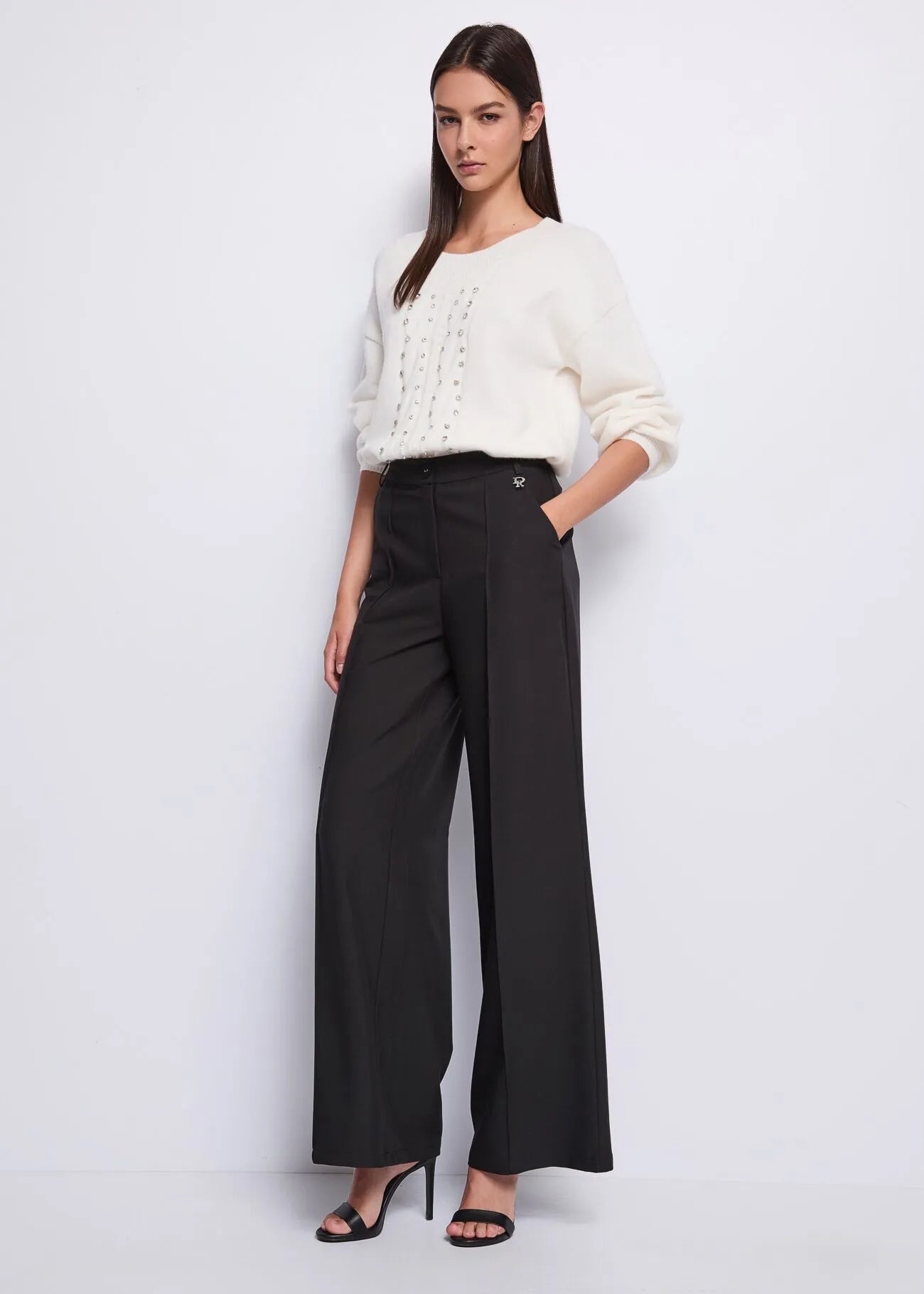 Maglia con strass Denny Rose - topshopbagnolo