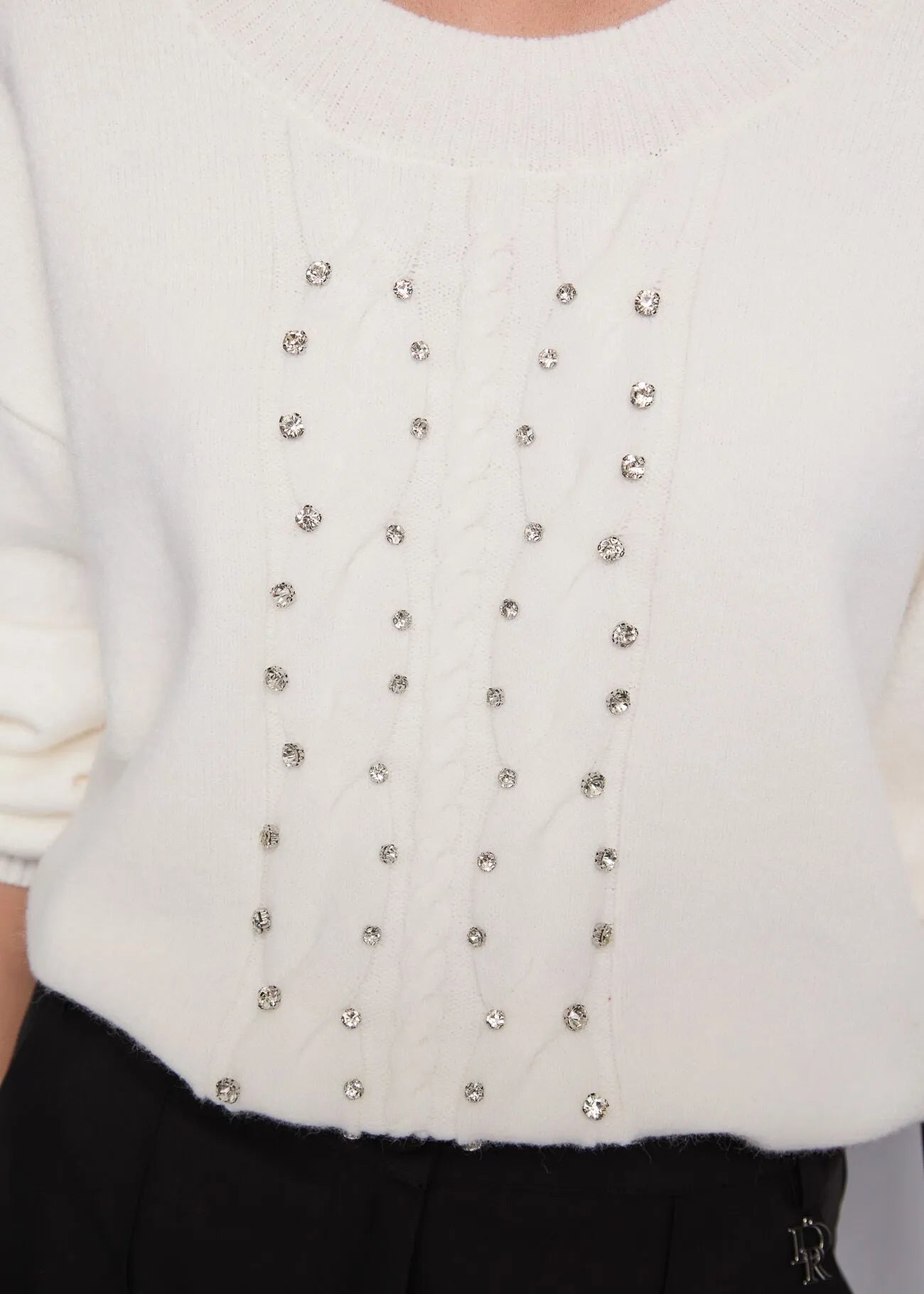 Maglia con strass Denny Rose - topshopbagnolo