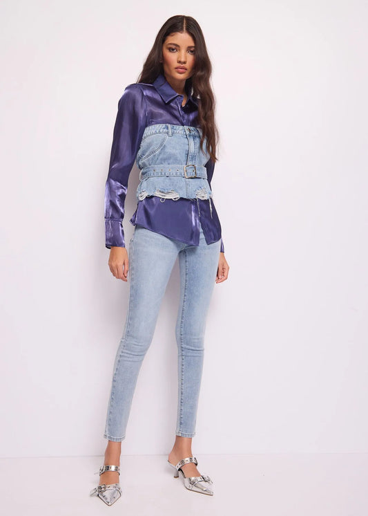 Jeans push-up Denny Rose - topshopbagnolo