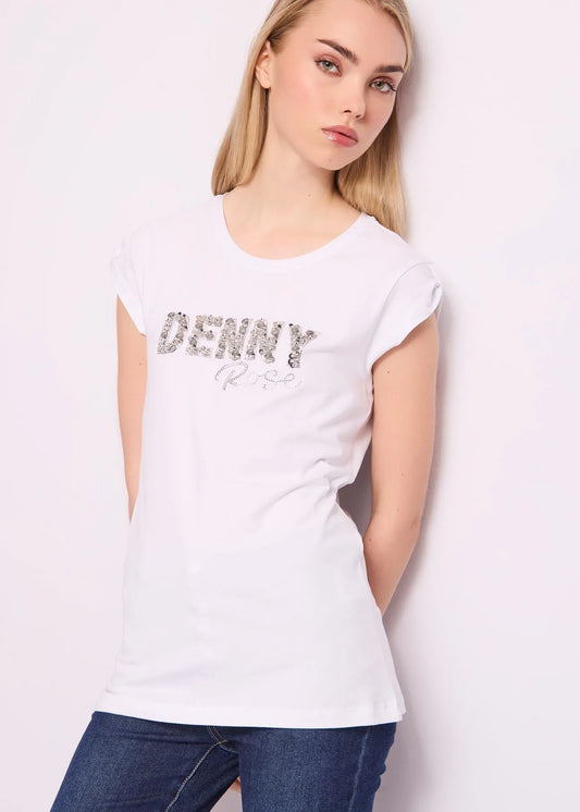 T-Shirt con logo Denny Rose