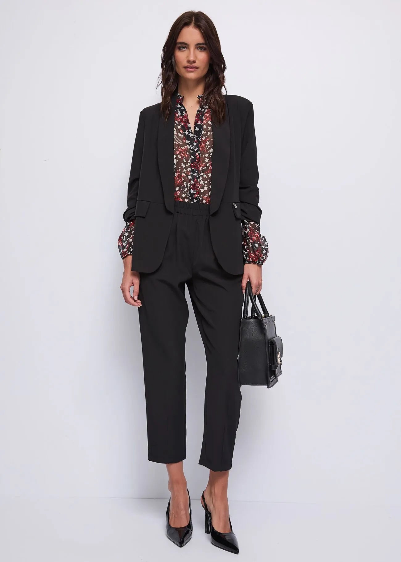 Camicia stampa stelle Denny Rose
