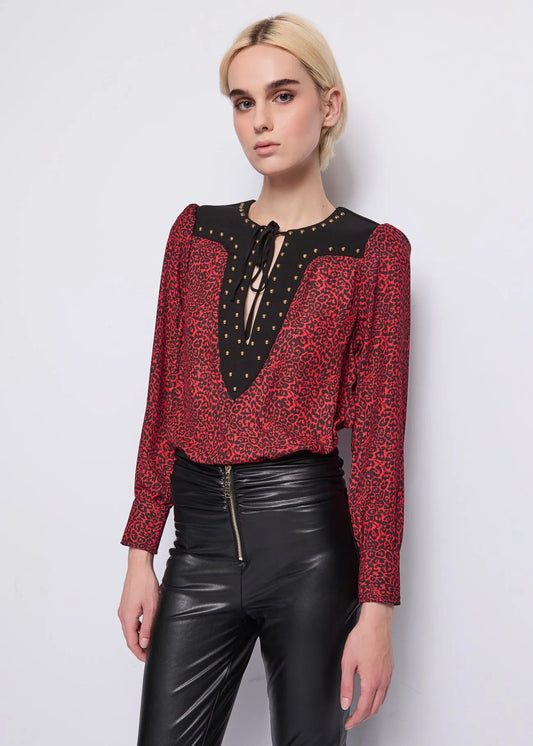 Blusa borchiette Denny Rose