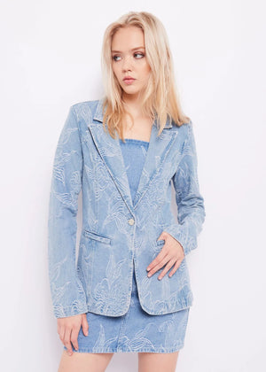 Blazer denim Denny Rose